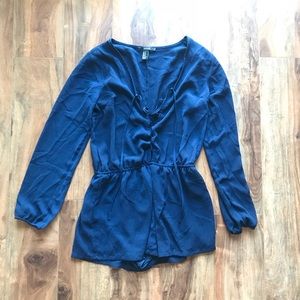 Blue Romper - Never Worn